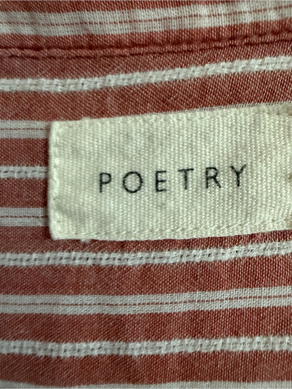 Poetry Striped Dress 100% Cotton - Picture 2 of 4